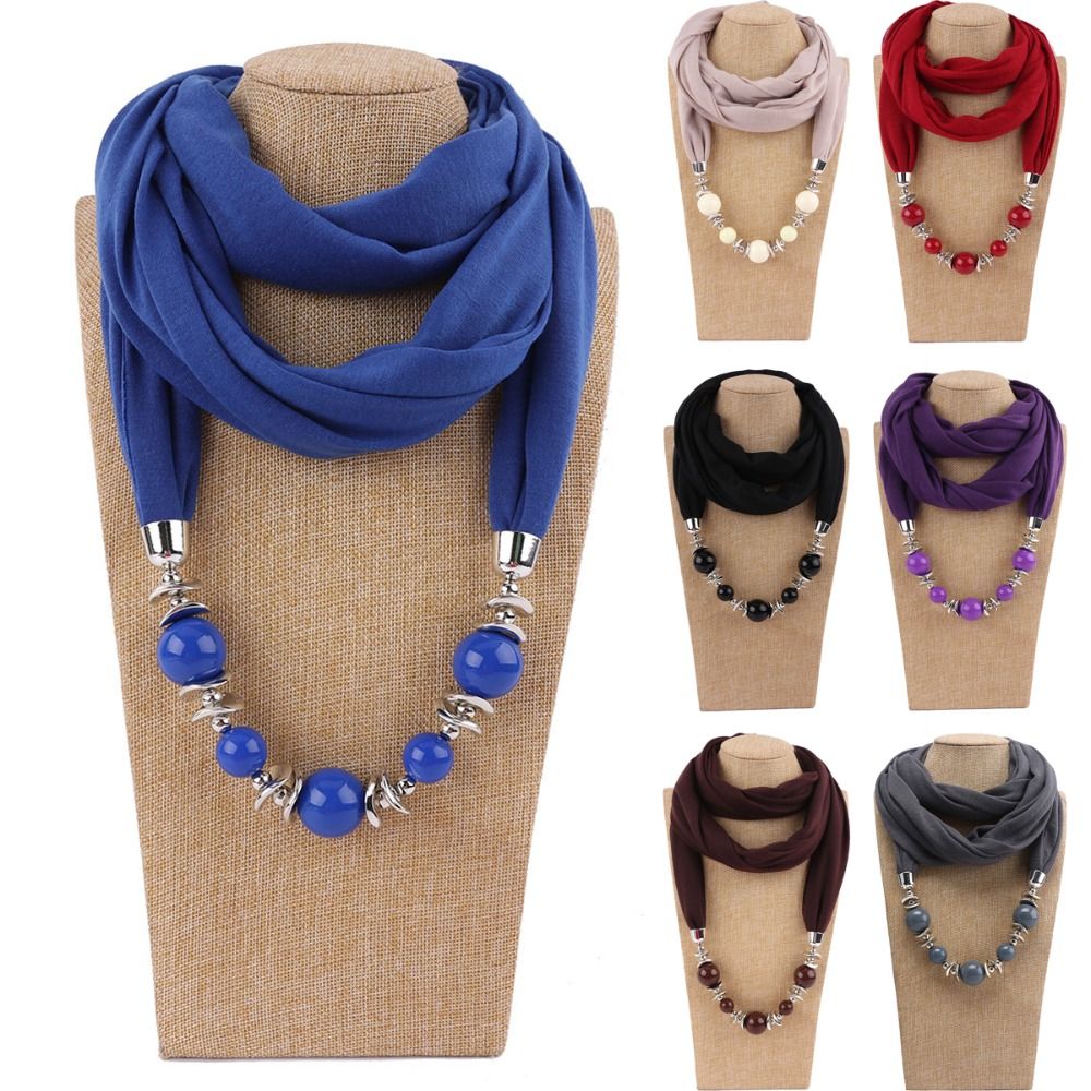 Infinity Scarf Knit - Bufanda de Chifón de Moda con