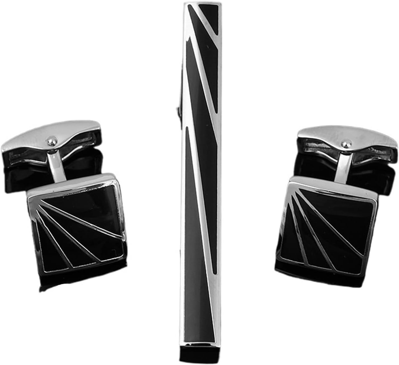 Tie Bar Set Gift - 2 Juegos, Set de Corbatas, Clips