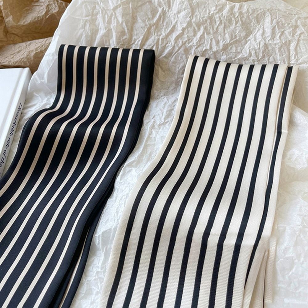 Corbata cinta diadema pañuelo  - Silk Tie Striped reseña y precio