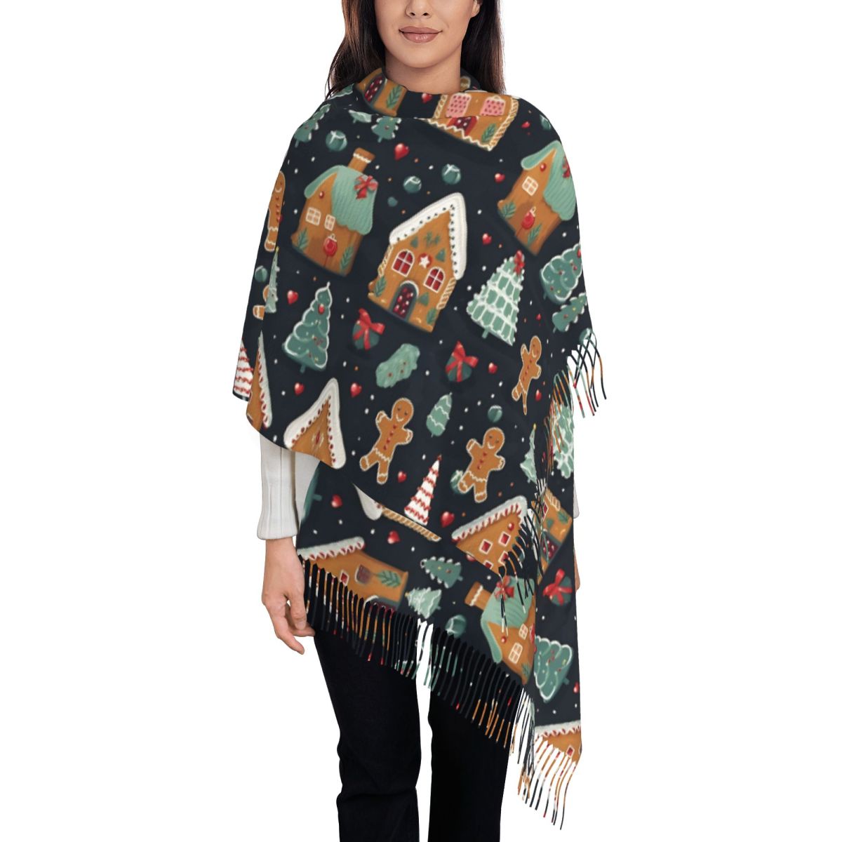 Delight navideño: pan de jengi - Pashmina Wrap Large reseña y precio