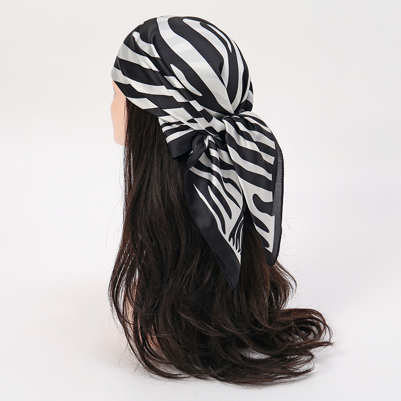 Estolas Hijab de playa 2025, b - Silk Tie Striped reseña y precio