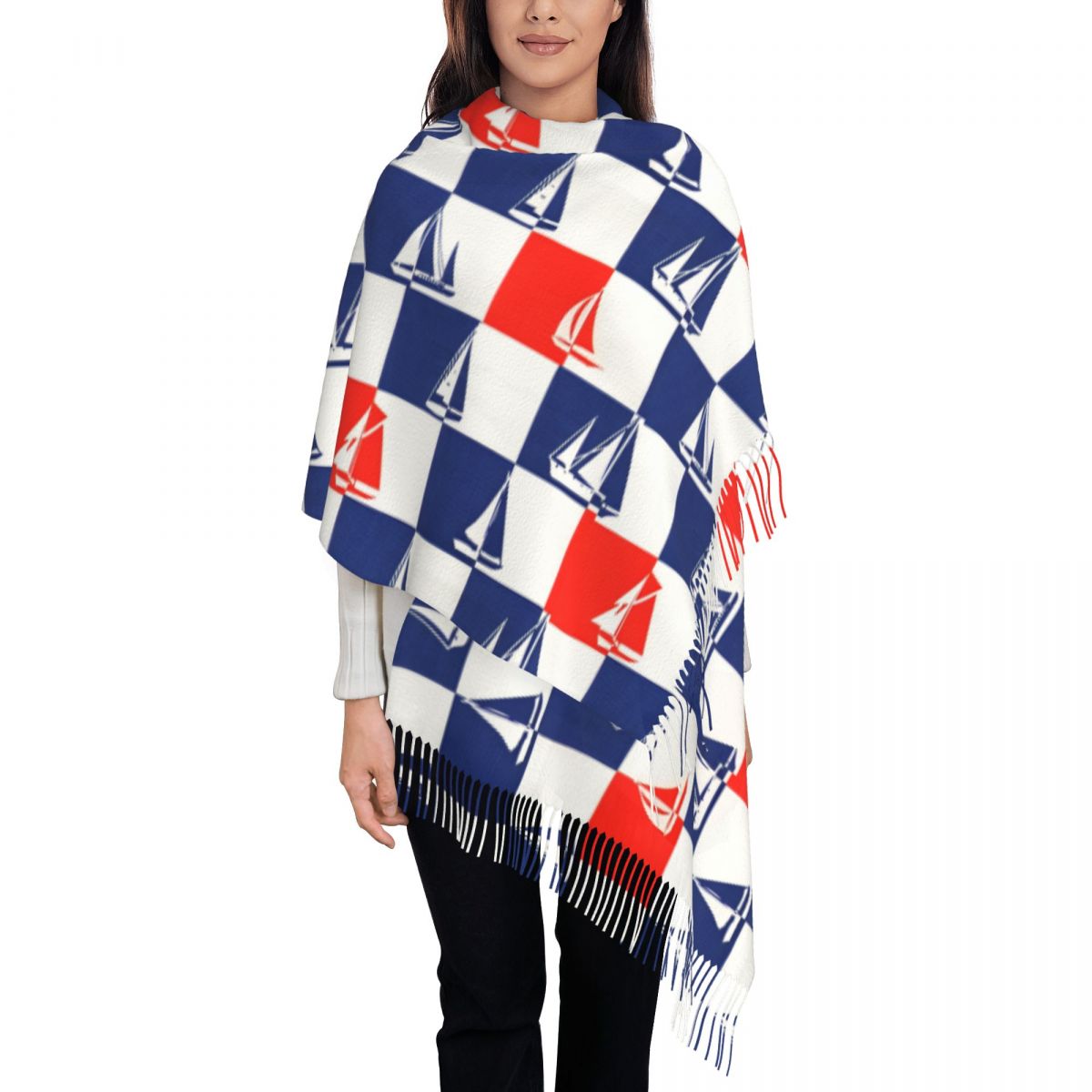 Bufanda de océano para barco d - Pashmina Wrap Large reseña y precio
