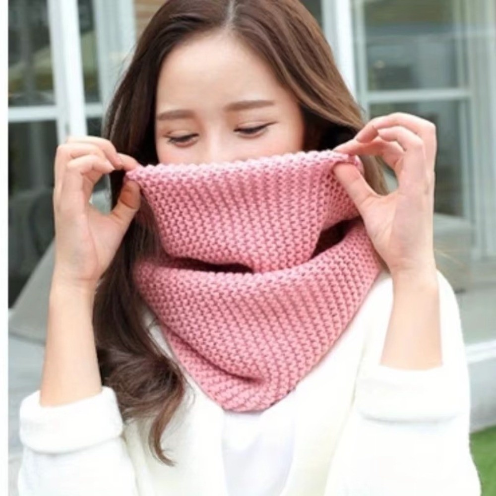 Bufanda de punto grueso de col - Infinity Scarf Knit reseña y precio