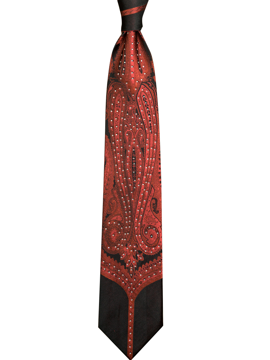 Corbata de diamantes de imitac - Silk Tie Striped reseña y precio